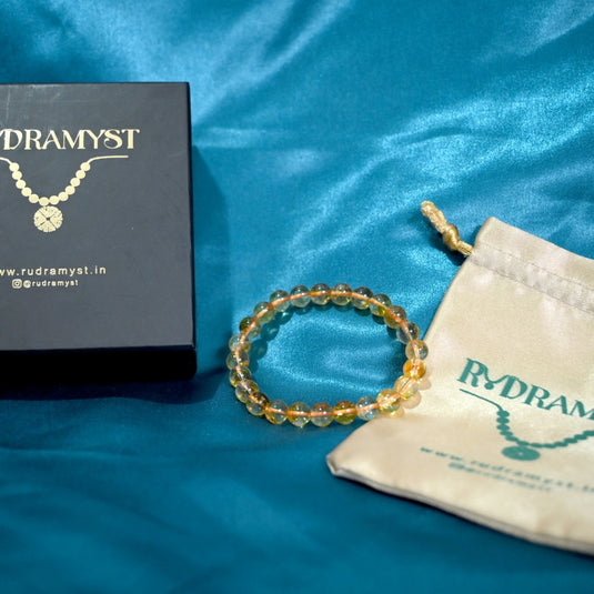 Natural Citrine Bracelet - Attract Success