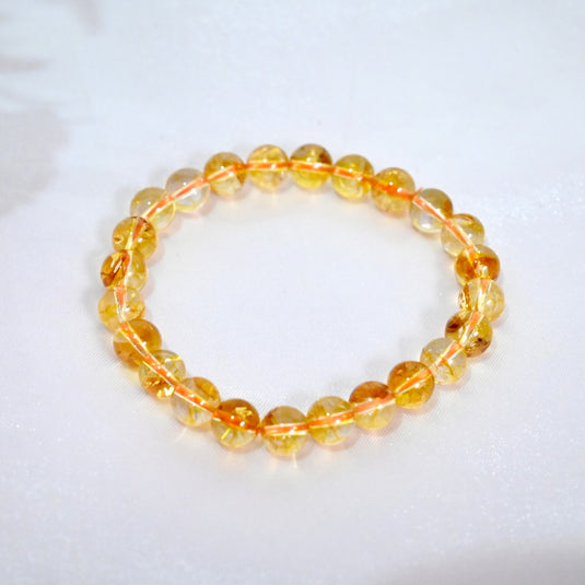 Natural Citrine Bracelet - Attract Success