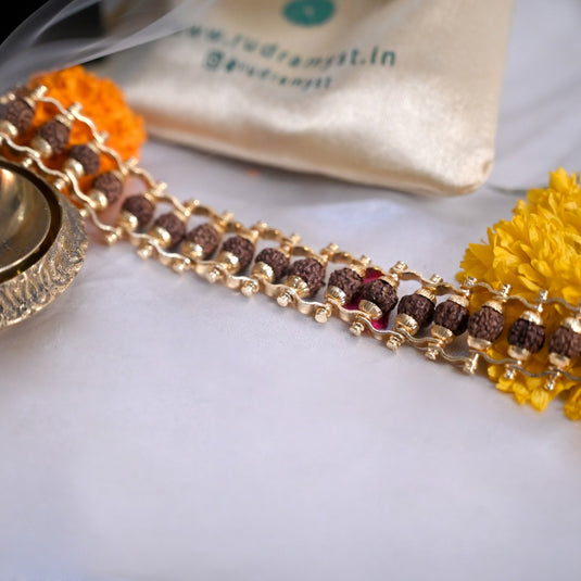 Gold Plated Eternal Blessing Bracelet