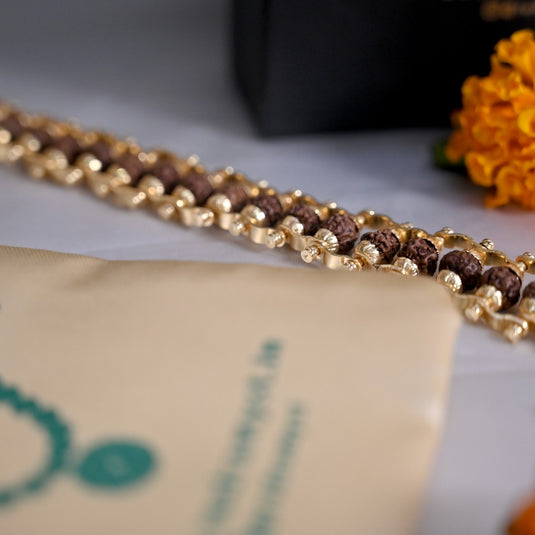 Gold Plated Eternal Blessing Bracelet