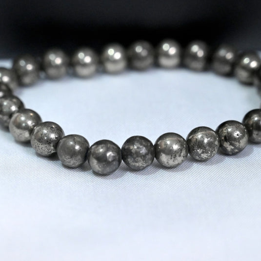 Natural Pyrite Bracelet - Attracts Wealth
