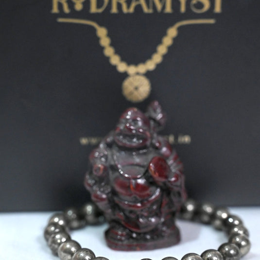 Natural Pyrite Bracelet - Attracts Wealth