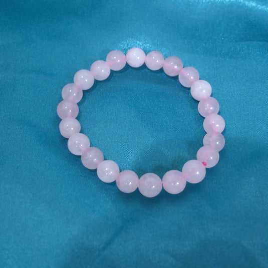 Natural Rose Quartz Bracelet - Stone Of Love