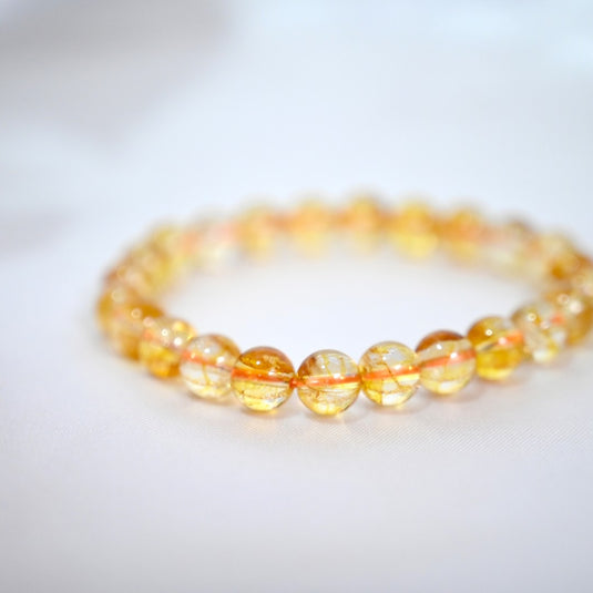 Natural Citrine Bracelet - Attract Success