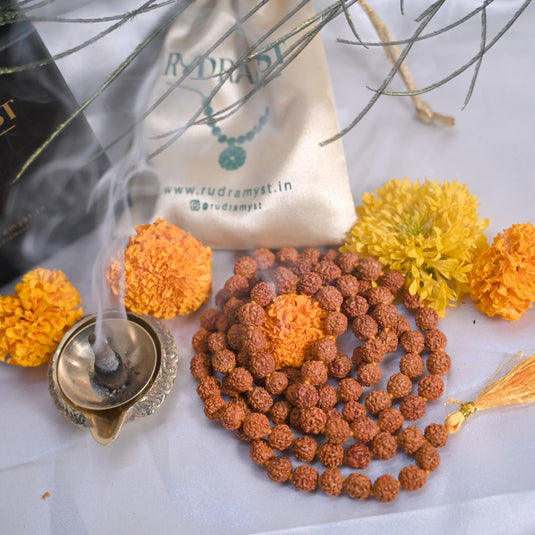 Rudra Jaap Mala 108 Beads (8mm beads)